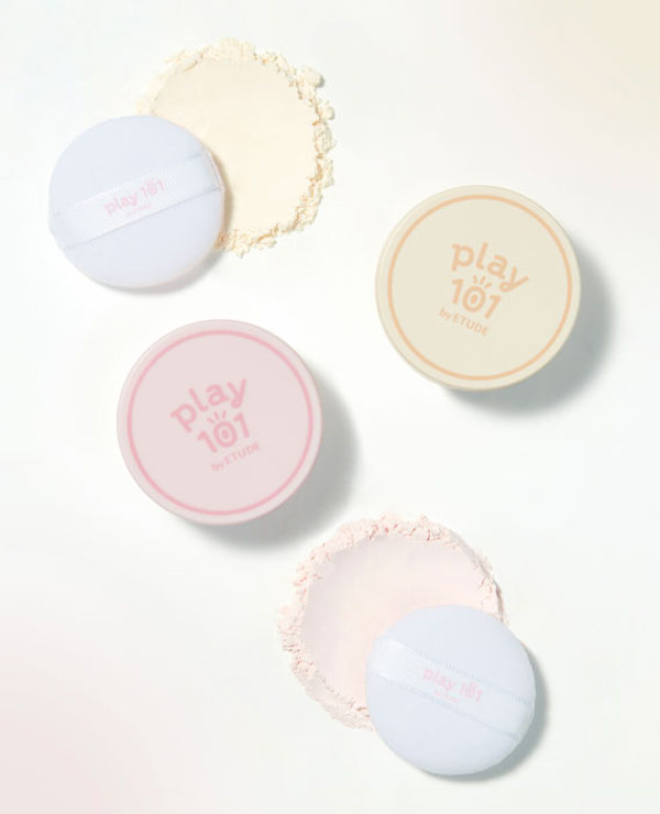 韓國平價彩妝 Play 101 by Etude Finish Loose Powder 透亮輕盈定妝散粉(淺粉/淺米色) - 2色選擇
