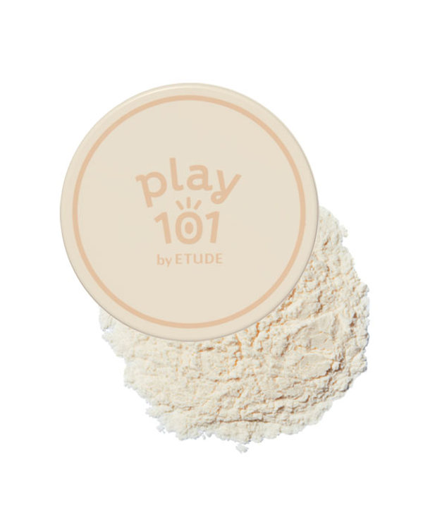 韓國平價彩妝 Play 101 by Etude Finish Loose Powder 透亮輕盈定妝散粉(淺粉/淺米色) - 2色選擇
