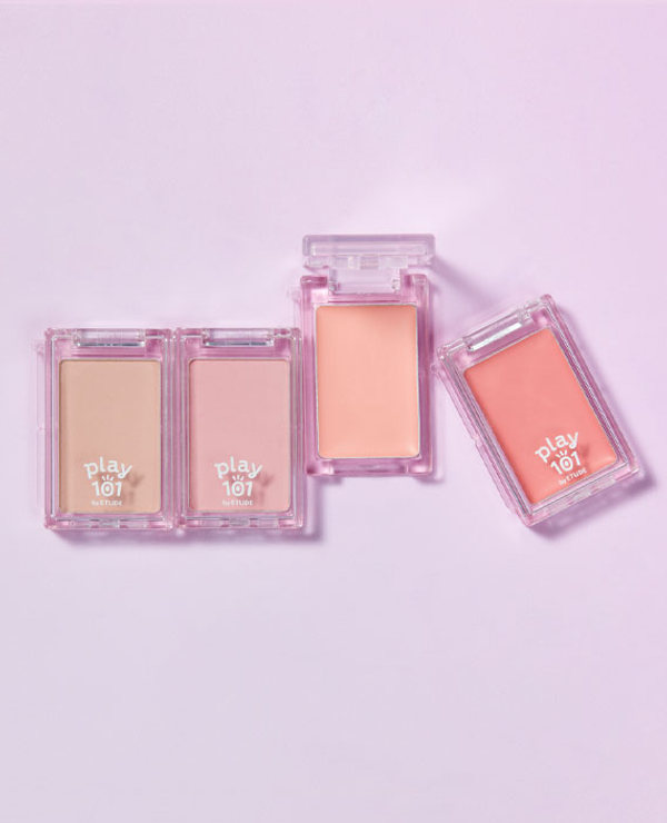 韓國平價彩妝 Play 101 by Etude Multi Blending Piece Blusher (Powder / Cream) 單色胭脂粉/膏 - 4色選擇