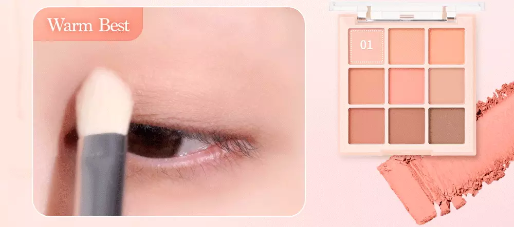 韓國Dasique #Milky Fruit系列 Shadow Palette 果汁牛奶9色眼影盤(#32-33) - 2色選擇