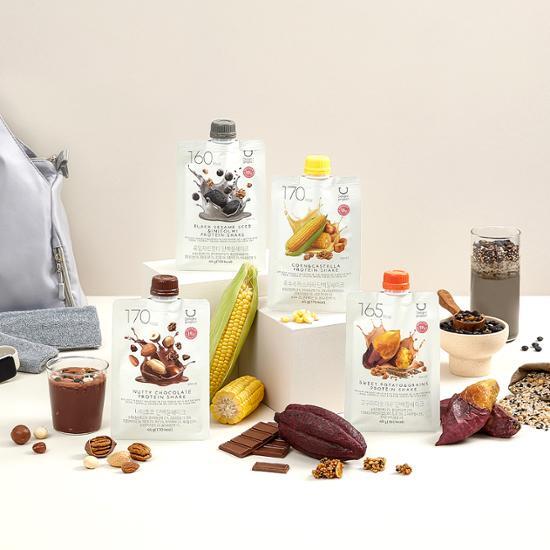 韓國 Delight Project Protein Shake 高蛋白低卡飲品奶昔搖飲代餐 (7包裝/散包) - (朱古力堅果/粟米蛋糕/甜薯穀物/黑芝麻) 4款味道選擇