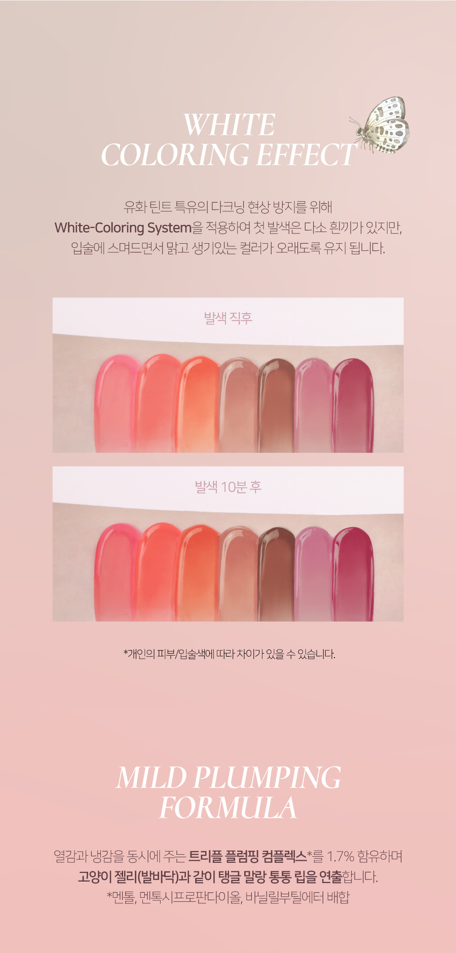 韓國小眾品牌 Dinto #靴子貓系列 Le Chat Botté Col. Blur Jelly Plumping Lip Tint 豐潤亮澤唇釉(#771-777) - 7色選擇