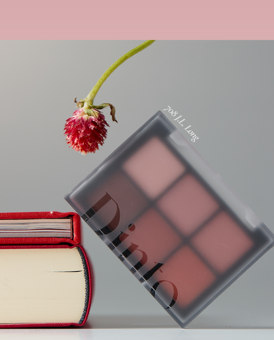 韓國 Dinto #Madame Butterfly Colleciton蝴蝶夫人系列 Blur Finish Shadow 6色全霧面眼影盤