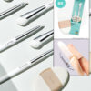 韓國 FilliMilli Detailed Contour Brush Duo 細節面部輪廓掃具套裝(#515 尖細筆型修容 +#862 修容掃 + 送雙面雙料修容手指粉撲)