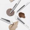韓國 FilliMilli Detailed Contour Brush Duo 細節面部輪廓掃具套裝(#515 尖細筆型修容 +#862 修容掃 + 送雙面雙料修容手指粉撲)