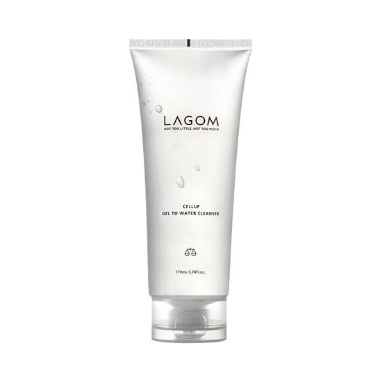 早上潔面 乾敏肌友好～韓國 LAGOM Cellup Gel To Water Cleanser 超溫和水潤啫喱-水潔面 - 170ml