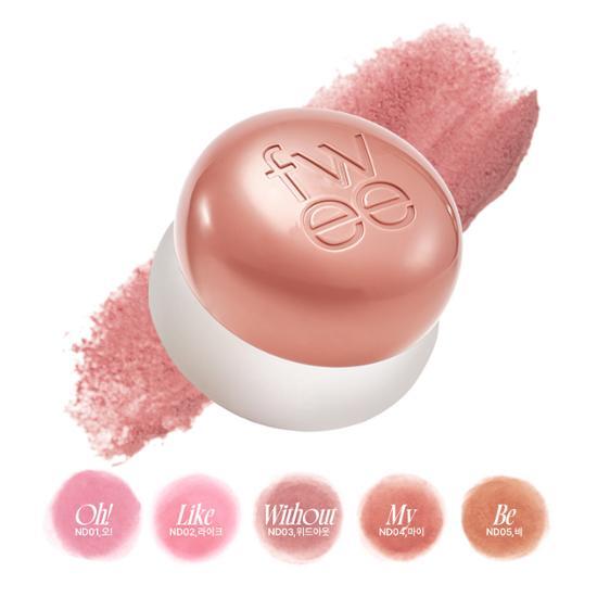 韓國 FWEE Lip & Cheek Blurry Pudding Pot 唇頰兩用霧面布丁霧泥唇霜 - 35色選擇