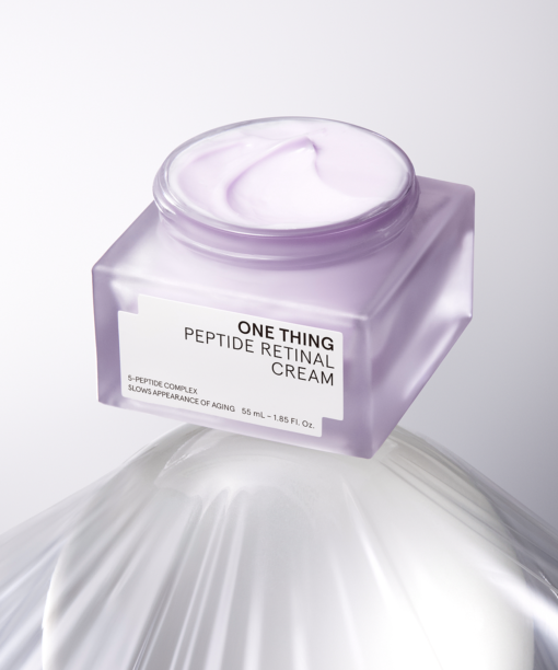 2週內由內而外緊緻～韓國 One thing Peptide Retinal Cream 5胜肽A醛視黃醛強效抗老減紋面霜 - 55ml