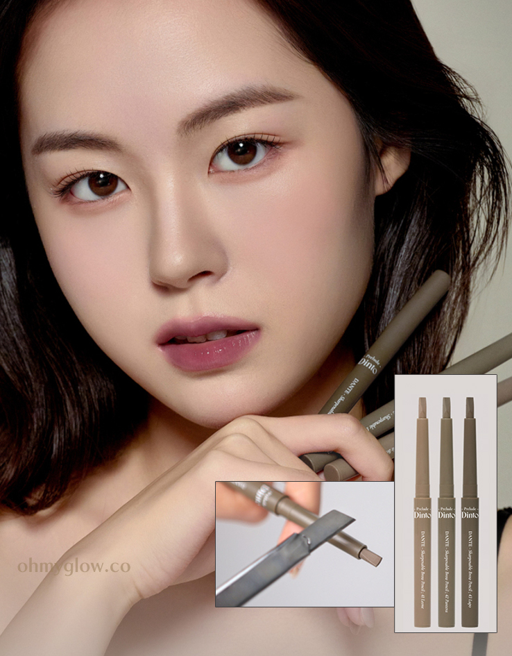 韓國平價彩妝 Prelude Dinto Dante Sharpenable Brow Pencil 自然持久可削式自動硬筆眉筆(#01-03) - 3色選擇