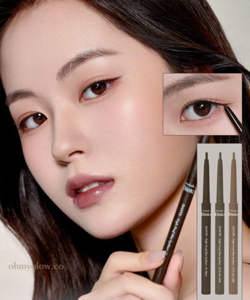 韓國平價彩妝 Prelude Dinto Dante Triple Proof Slim Eyeliner 防水．防汗．防暈2mm纖細眼線筆(#51-53) - 3色選擇