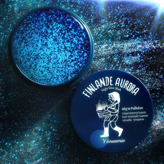 101% 煥發水亮光彩～韓國 Torhop Finlande Aurora Night Glow Mask 芬蘭北極光星夜煥發水光肌夜間修復膠囊睡眠面膜 - 60g