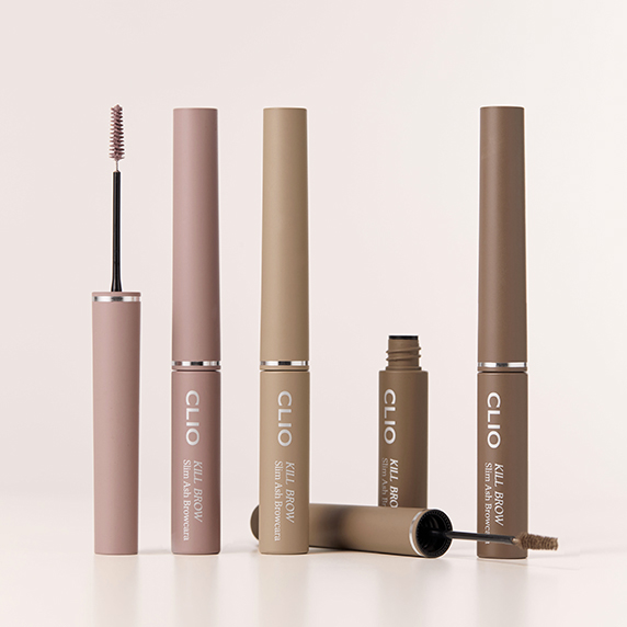 韓國 CLIO Kill Brow Slim Ash Browcara 自然柔和調色染眉膏 - 4色選擇
