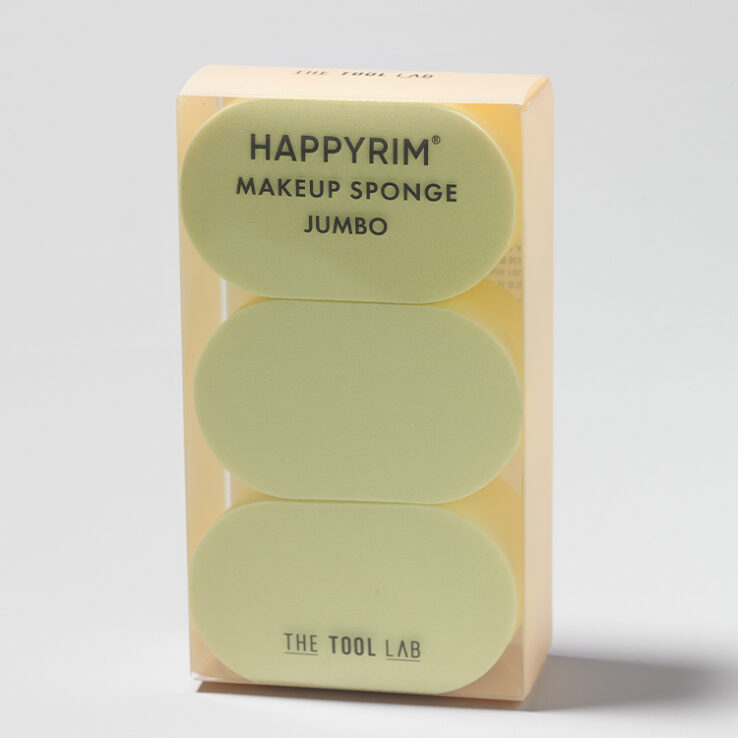 韓國 Happyrim老師研發&愛用底妝工具～The Tool Lab Happyrim Makeup Sponge 乾濕兩用持久水光底妝美妝海綿 (Original/Bullet/Jumbo) - 3款選擇