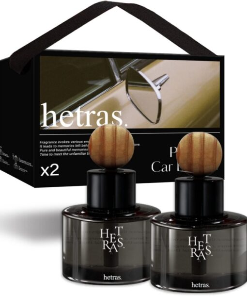 韓國hetras Premium Car Diffuser 2P Set 車用香薰擴香器 (一套2瓶77ml x 2) - 5款香味選擇