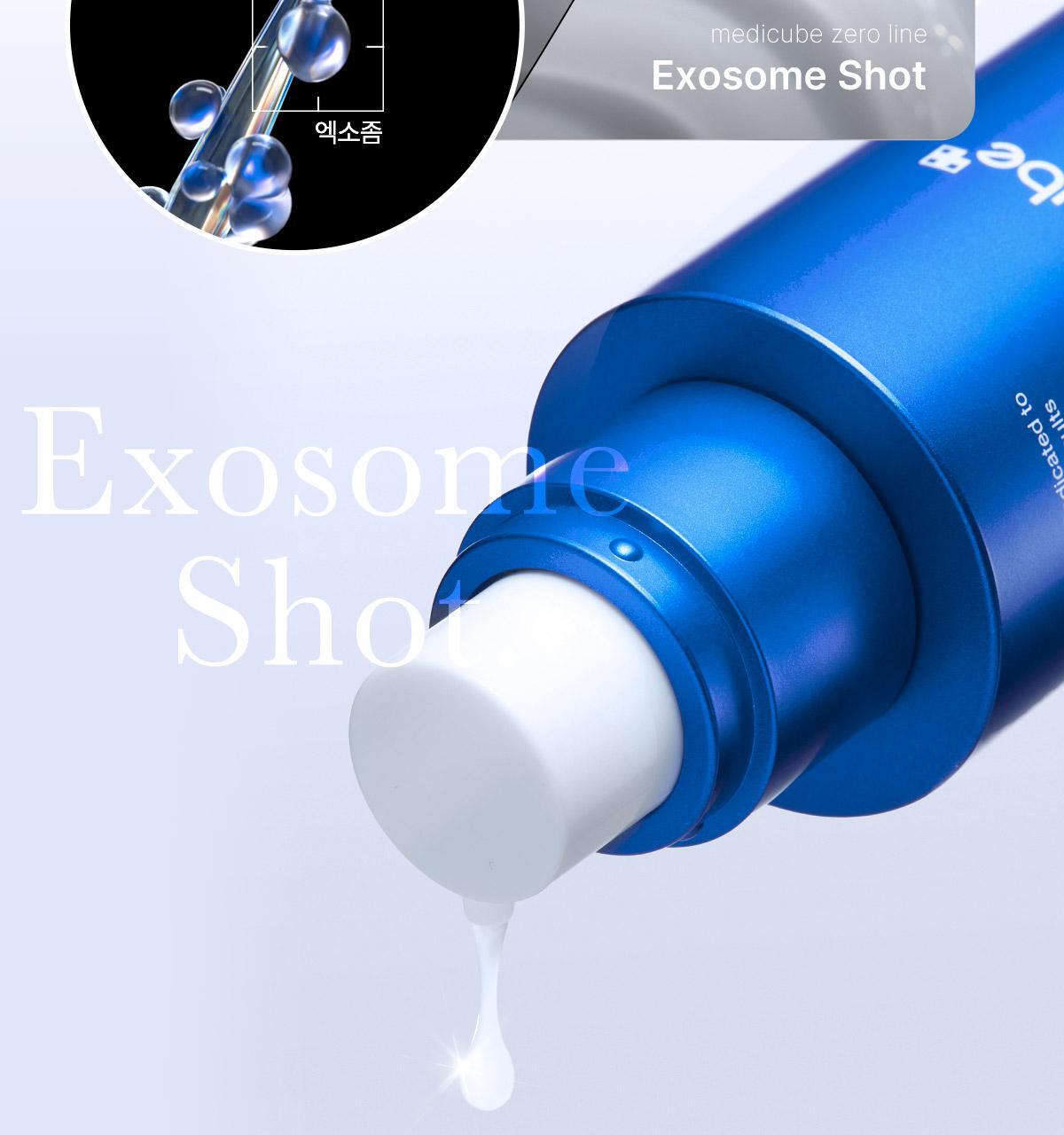 韓國 medicube One Day Exosome Shot Pore Ampoule 2000 ZERO微針全效毛孔安瓶 2,000ppm