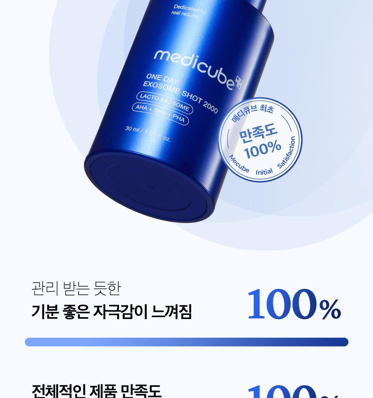 韓國 medicube One Day Exosome Shot Pore Ampoule 2000 ZERO微針全效毛孔安瓶 2,000ppm