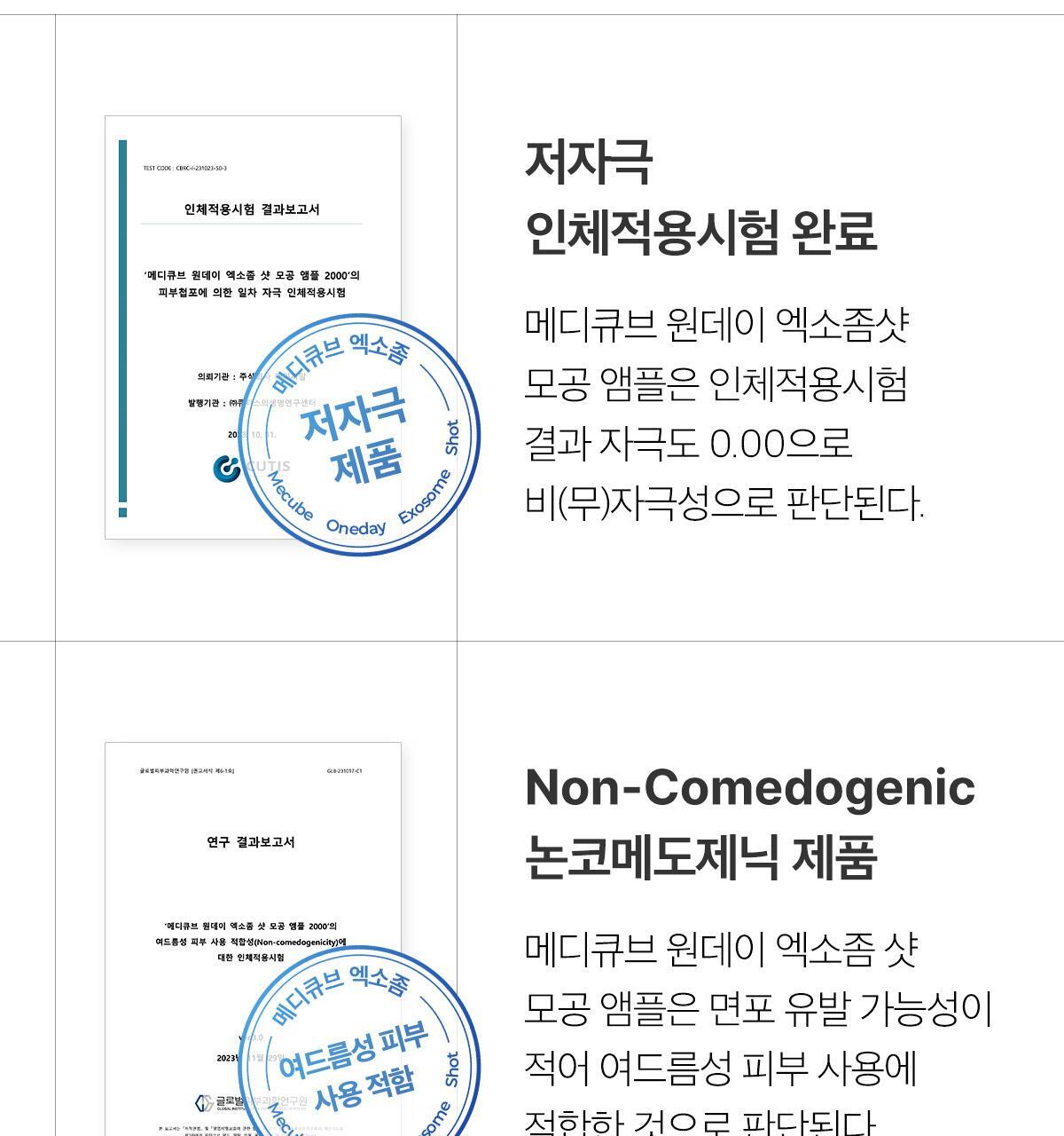 韓國 medicube One Day Exosome Shot Pore Ampoule 2000 ZERO微針全效毛孔安瓶 2,000ppm