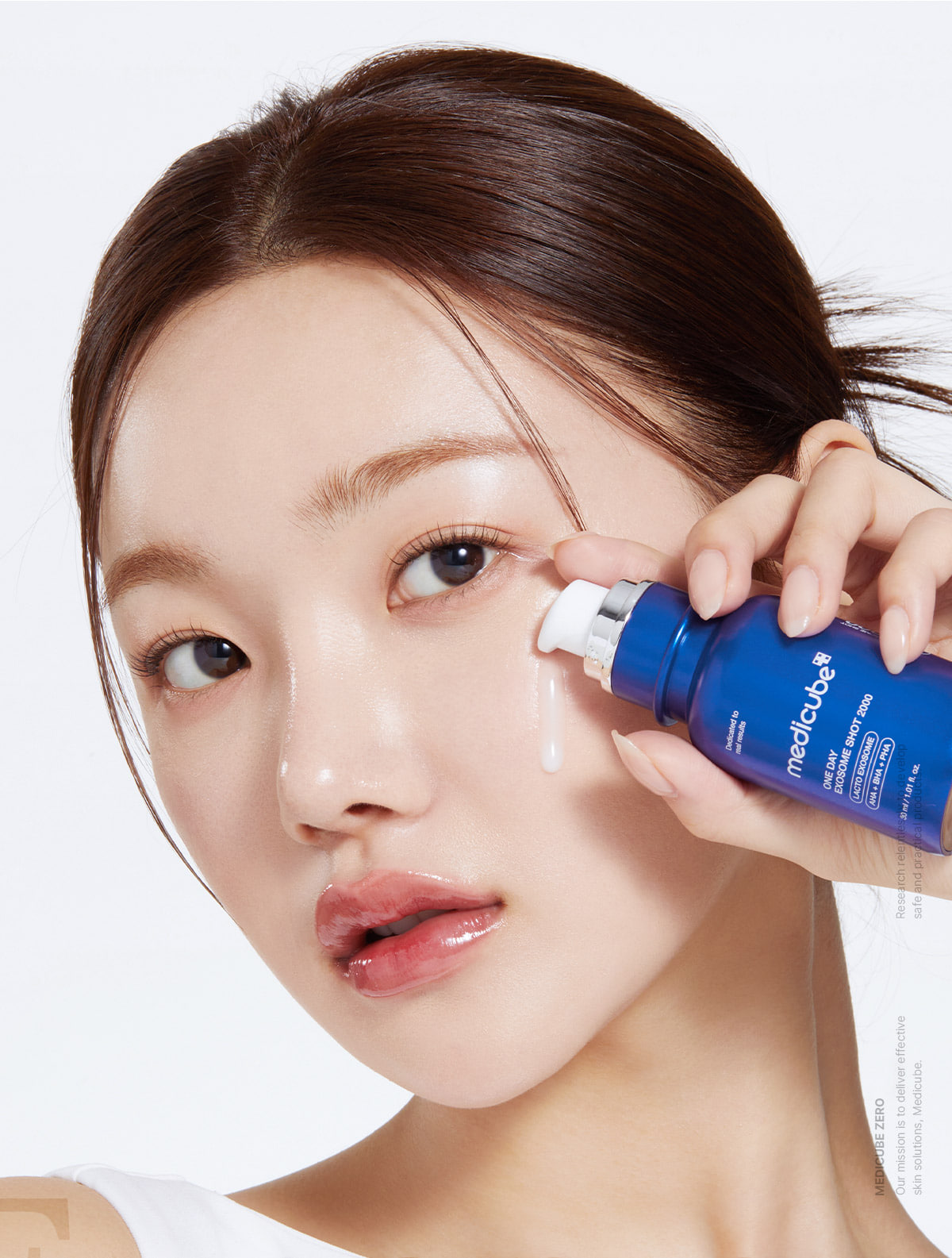 塗抹式微針【加強版集中修護】~韓國 medicube One Day Exosome Shot Pore Ampoule 7500 ZERO微針全效毛孔安瓶 7,500ppm