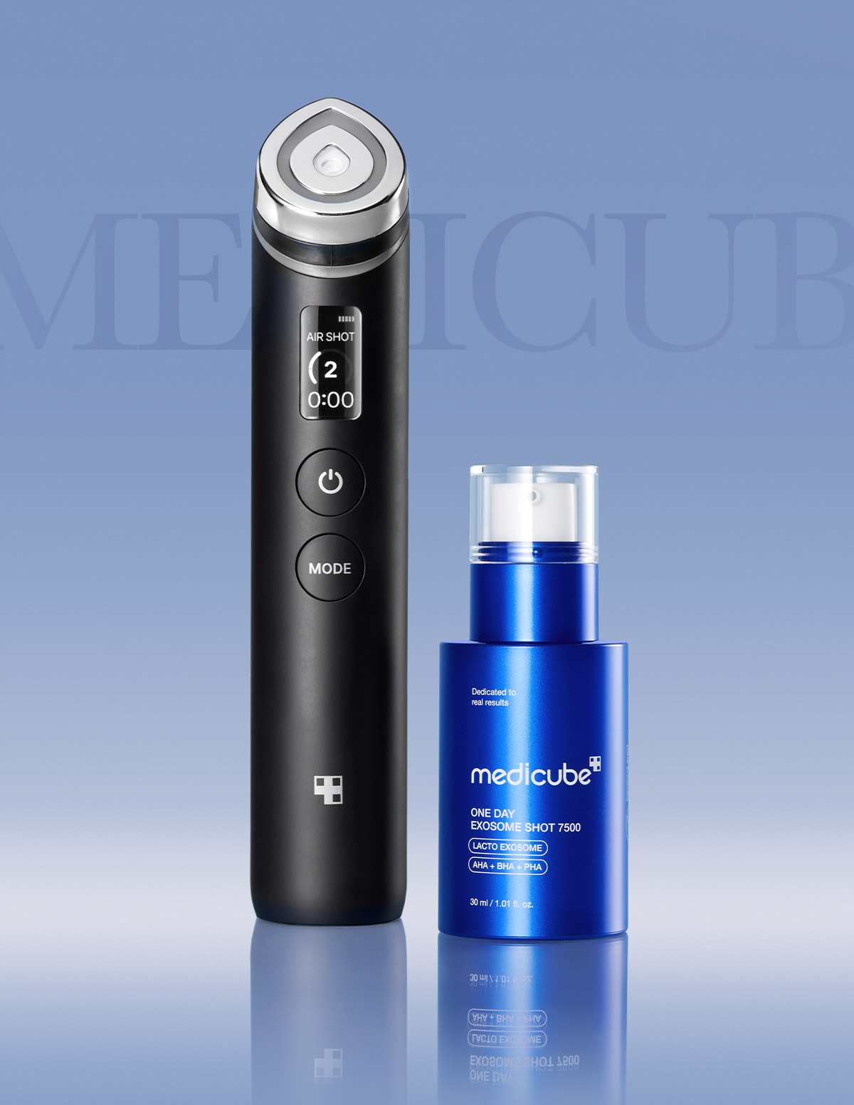 塗抹式微針【加強版集中修護】~韓國 medicube One Day Exosome Shot Pore Ampoule 7500 ZERO微針全效毛孔安瓶 7,500ppm