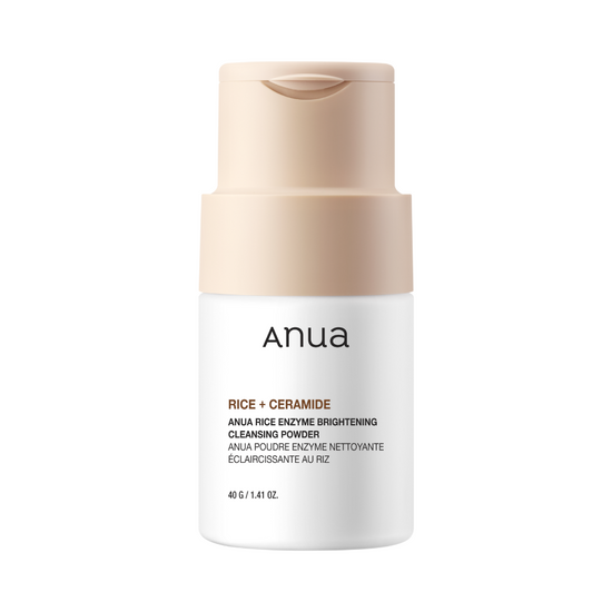 韓國 ANUA Rice Enzyme Brightening Cleansing Powder 米萃酵素神經醯胺去角質亮白潔膚粉 - 40g
