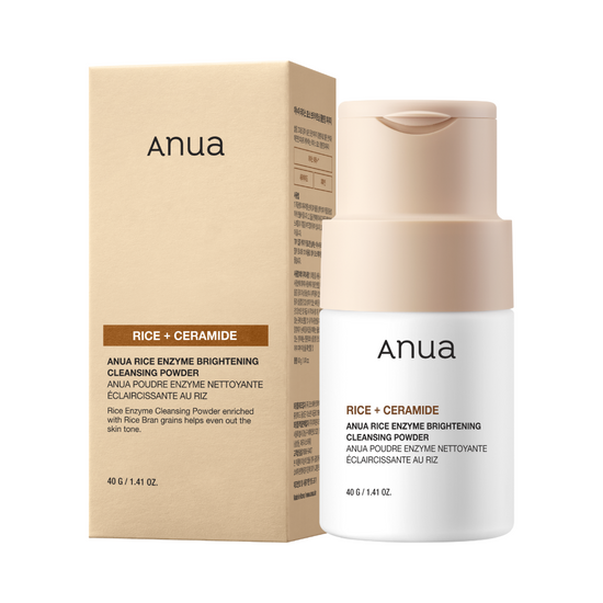 韓國 ANUA Rice Enzyme Brightening Cleansing Powder 米萃酵素神經醯胺去角質亮白潔膚粉 - 40g