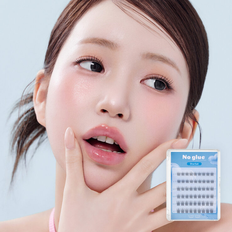 一撕即貼 3秒搞掂！韓國 CCAM BBAK No Glue Lash 2代免膠水假眼睫毛 - 3種款式選擇