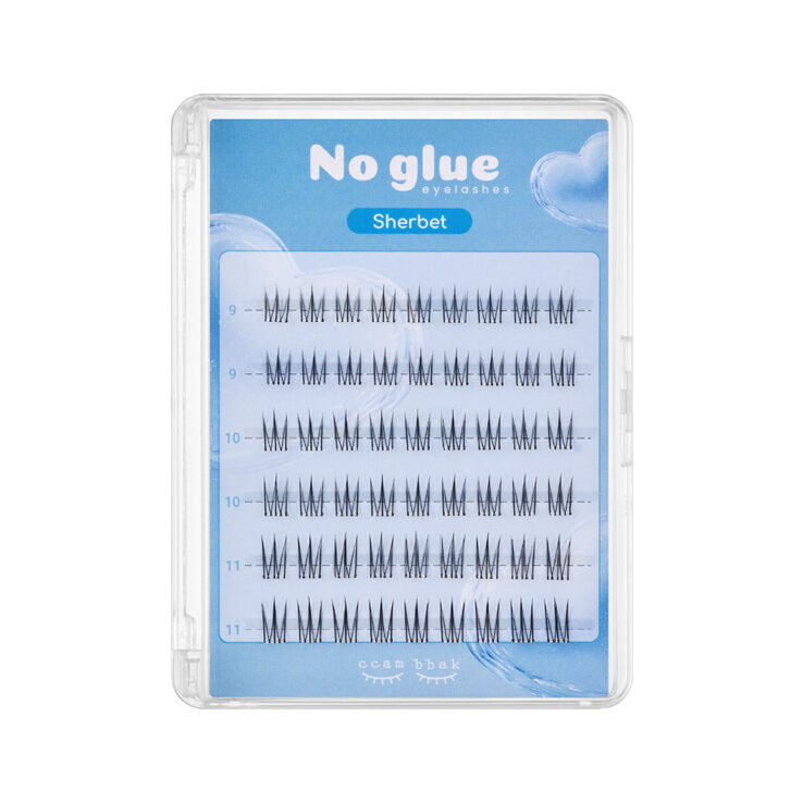 一撕即貼 3秒搞掂！韓國 CCAM BBAK No Glue Lash 2代免膠水假眼睫毛 - 3種款式選擇