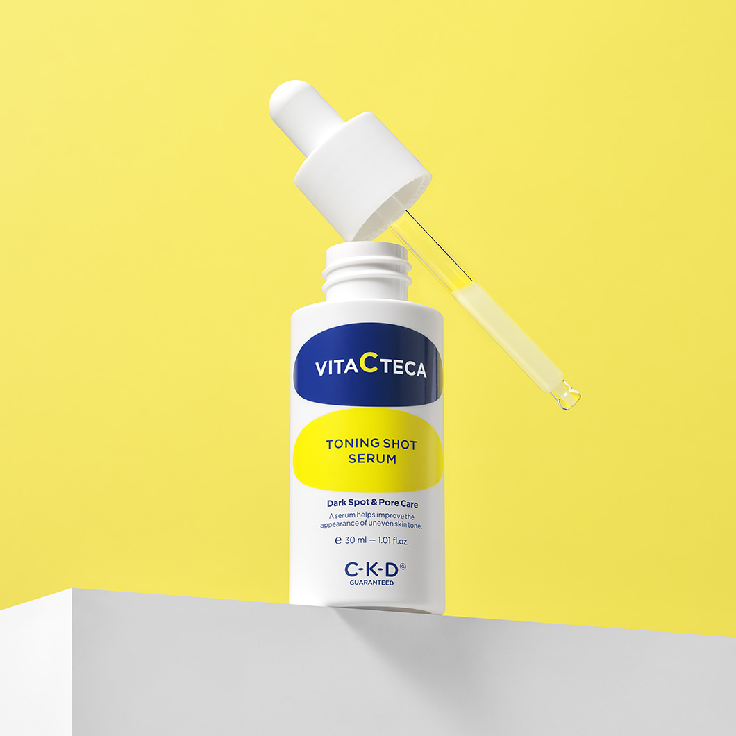 2週淡斑+減紋收毛孔~韓國 CKD Guaranteed Vita C TECA Toning Shot Serum 99%高純度維C淡斑抗皺緊緻微針精華- 30ml 2週淡斑+減紋收毛孔~韓國 CKD Guaranteed Vita C TECA Toning Shot Serum 99%高純度維C淡斑抗皺緊緻微針精華- 30ml