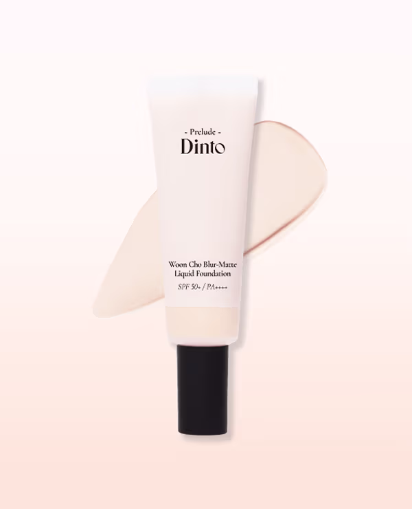 韓國平價彩妝 Daiso X Prelude Dinto Blur Matte Liquid Foundation SPF50 PA++++ 自然柔焦霧感粉底液(#91-93) - 3色選擇