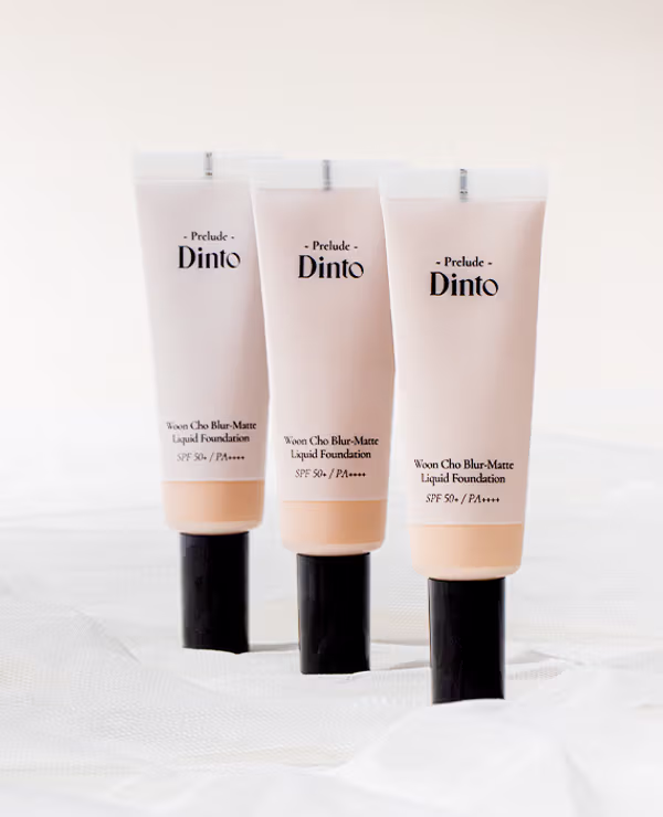 韓國平價彩妝 Daiso X Prelude Dinto Blur Matte Liquid Foundation SPF50 PA++++ 自然柔焦霧感粉底液(#91-93) - 3色選擇