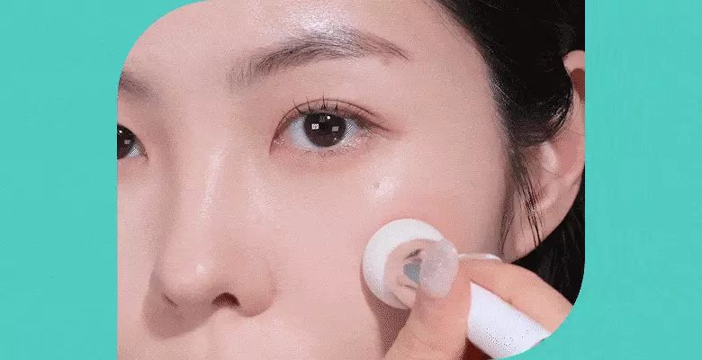 韓國 Fillimilli Dual Stamp Sponge 雙頭圓形印章饅頭海綿胭脂膏X遮瑕2in1掃