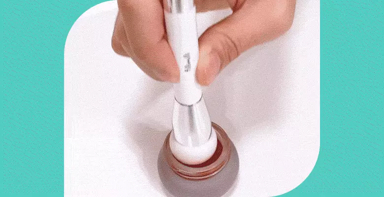 韓國 Fillimilli Dual Stamp Sponge 雙頭圓形印章饅頭海綿胭脂膏X遮瑕2in1掃