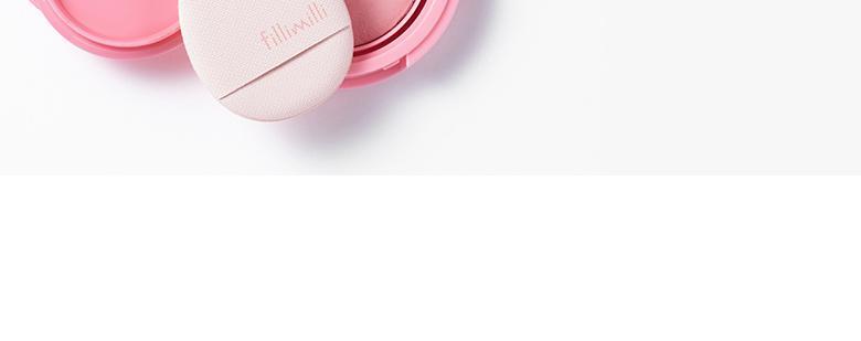 韓國 FilliMilli Mini Tapping & Tong Tong Puff  多用途迷你手指蓬鬆梳乎厘粉撲組合 (粉底 & 胭脂粉撲) 一套4個連收納盒