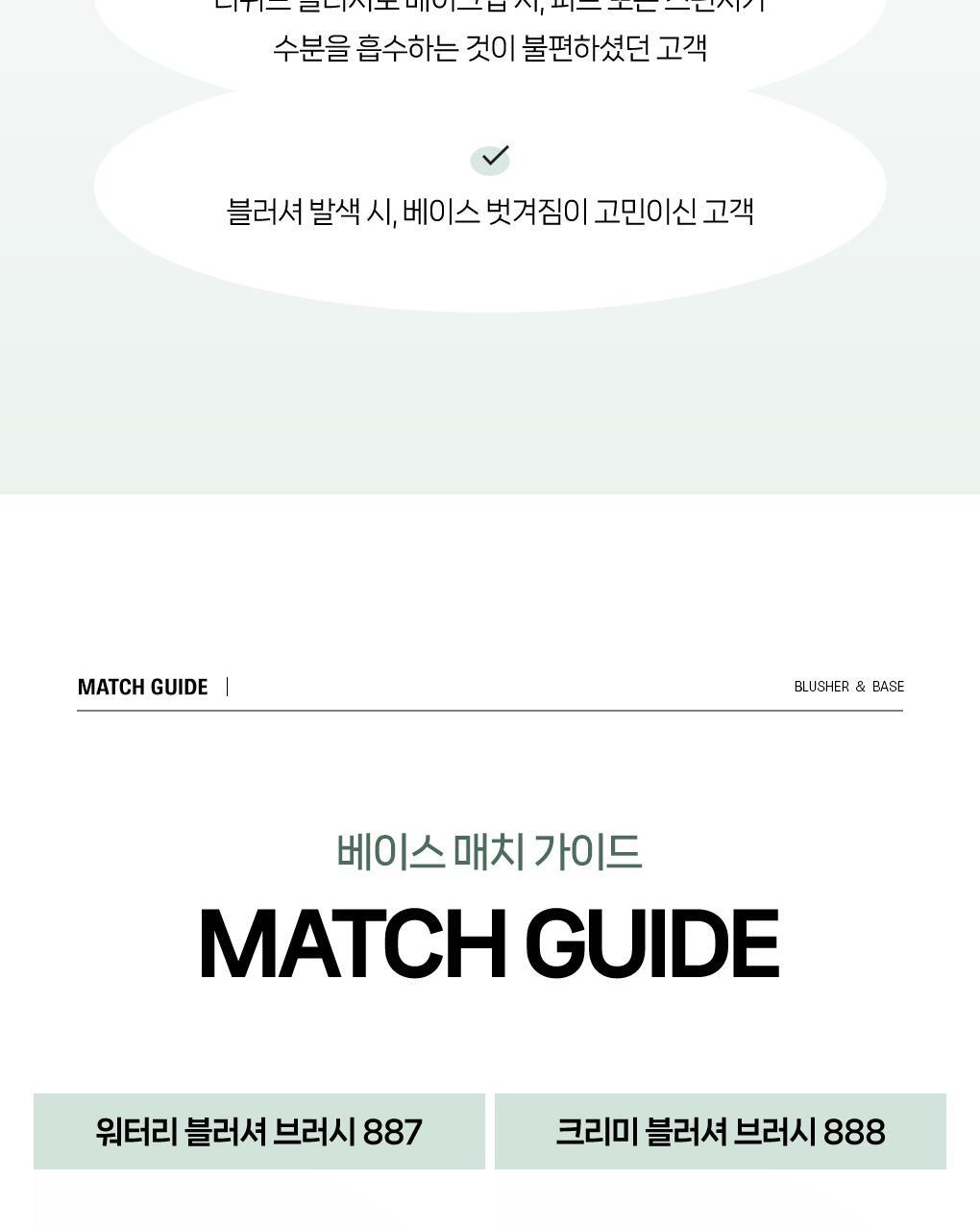 水感胭脂刷~韓國 化妝師共同研發 Fillimilli Watery Blusher Brush #887 (+ Makeup Palette) 扁扇型胭脂液掃附送調色盤連鏡