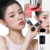 韓國 Studio17 Dual Silicon Blush Brush 便攜雙頭胭脂掃(矽膠果凍刷頭 & 刷毛掃 2in1) 胭脂液/膏/粉多用途