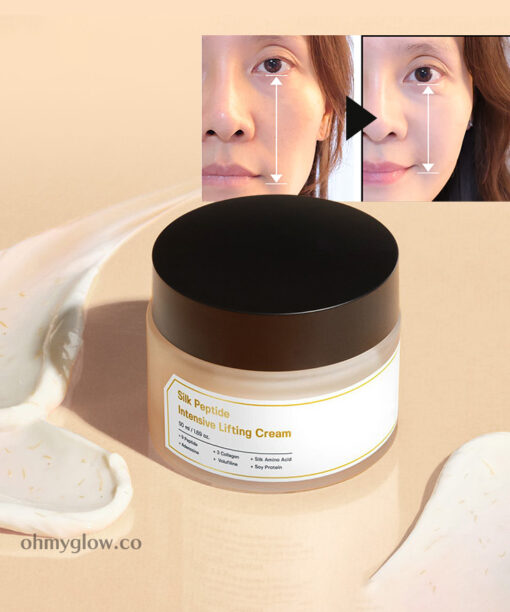 韓國 Sungboon Editor Silk Peptide Intensive Lifting Cream 專業級絲蛋白多胜肽高濃縮密集拉提面霜 - 50ml