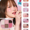 新色入09！GlowPick🏆 胭脂X眼影X高光 3 In 1! 韓國 WakeMake Soft Sheer Multi Palette 6色多用途綜合盤(#01-09) - 9色調選擇