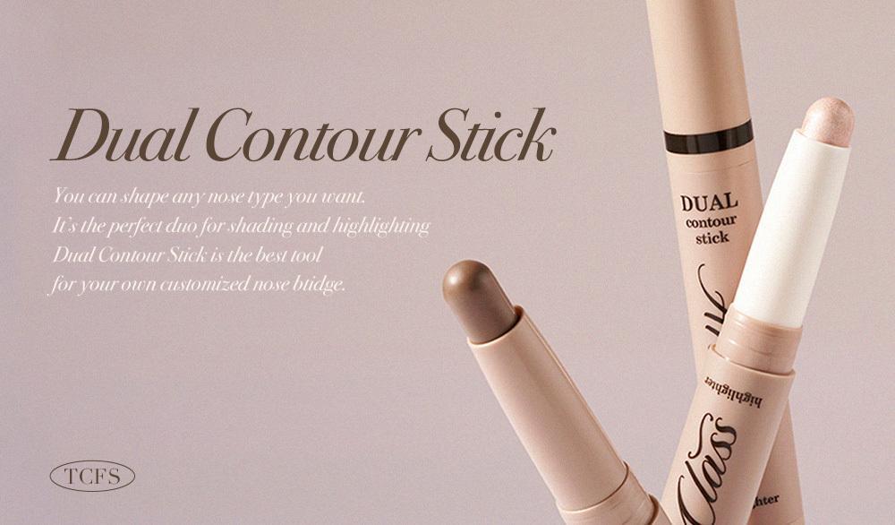 新色03入!韓國 Too Cool For School Art Class Dual Contour Stick 高光提亮 X 陰影 2合1 修容筆(#01-03)- 冷暖3色選擇