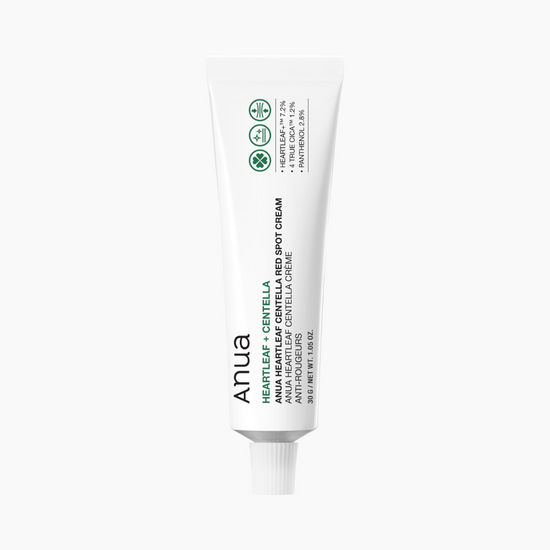袪痘舒緩去紅～韓國 ANUA Heartleaf Centella Red Spot Cream 高濃度積雪草魚腥草痘痘舒緩去痘印修護霜 - 30g