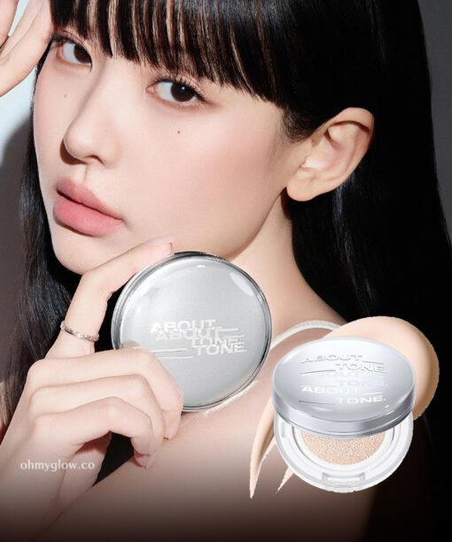 韓國 About Tone Skin Layer Fit Cushion SPF30 PA++ 遮瑕X貼服X持久防汗不脫氣墊粉底 - 5色選擇