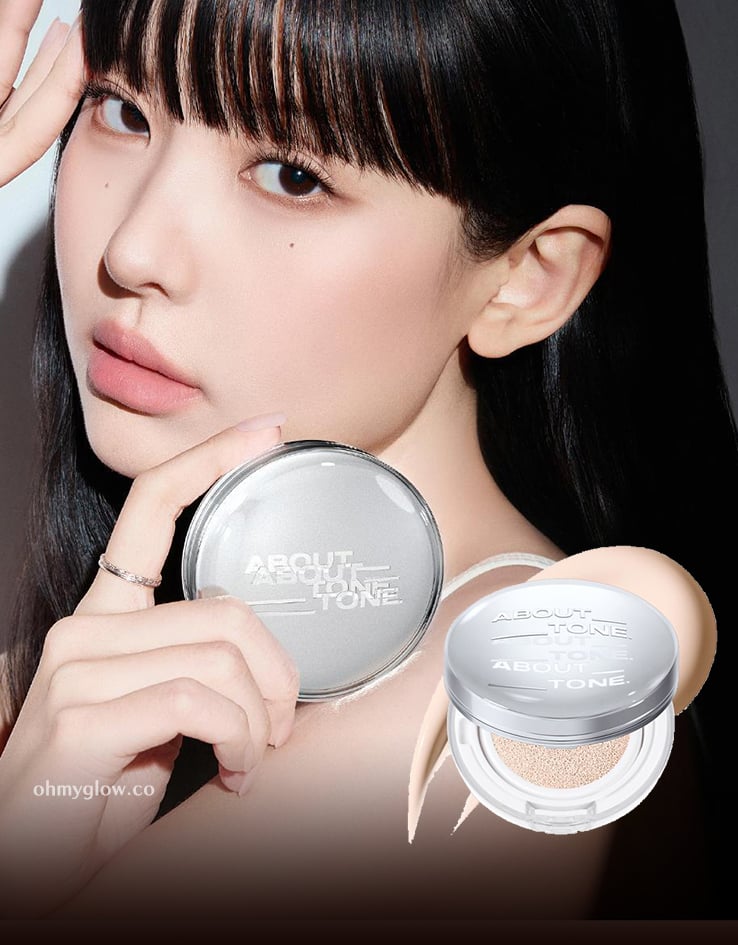 韓國 About Tone Skin Layer Fit Cushion SPF30 PA++ 遮瑕X貼服X持久防汗不脫氣墊粉底 - 5色選擇