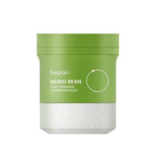 研磨石潔面膏～韓國 beplain Mung Bean Pore Grinding Cleansing Balm 綠豆清毛孔卸妝潔面膏 - 100ml