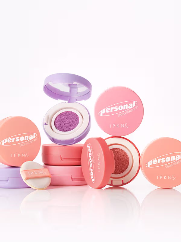 韓國 IPKN& Personal Tone Cushion Blusher 個人色彩持久水潤胭脂液氣墊 - 4色選擇