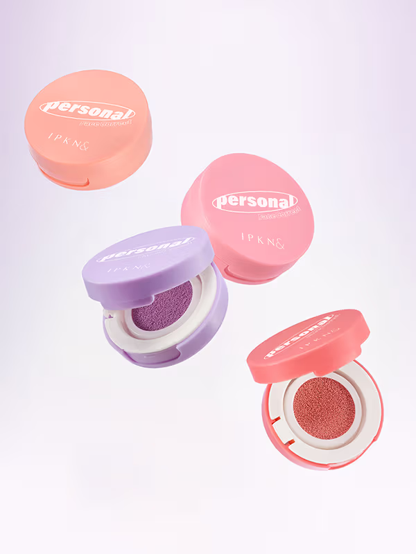 韓國 IPKN& Personal Tone Cushion Blusher 個人色彩持久水潤胭脂液氣墊 - 4色選擇