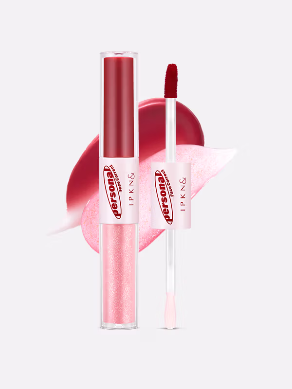 韓國 DAISO IPKN& Personal Tone Tinted Gloss Duo 個人色彩唇釉唇蜜雙色雙效2合1- 4色調選擇