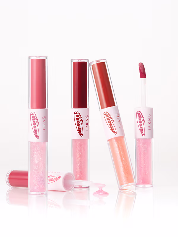 韓國 DAISO IPKN& Personal Tone Tinted Gloss Duo 個人色彩唇釉唇蜜雙色雙效2合1- 4色調選擇