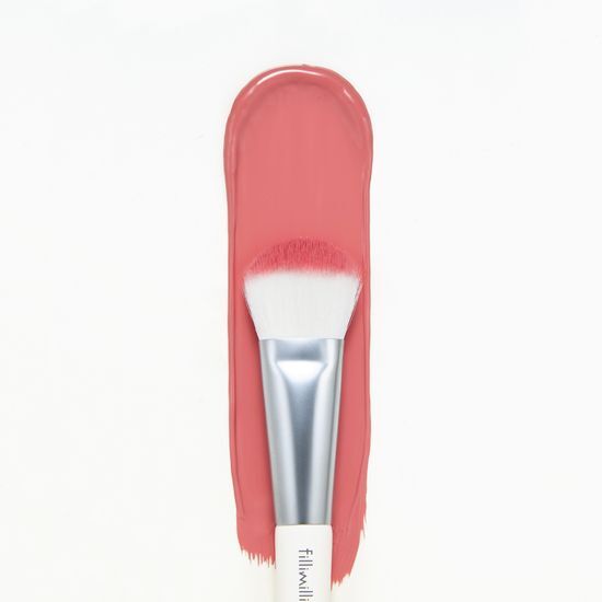 霜狀奶油胭脂專用掃～韓國化妝師共同研發 FilliMilli Creamy Blusher Brush #888(+ Makeup Palette) 圓形斜角胭脂膏掃附送調色盤連鏡
