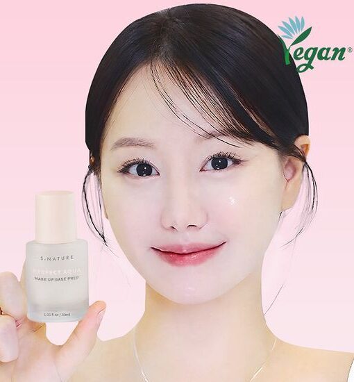 剝殼雞蛋水光底妝～Fix卡粉問題～韓國 S.NATURE Perfect Aqua Make Up Base Prep 水亮保濕貼服不脫妝前底霜乳 - 30ml剝殼雞蛋水光底妝～Fix卡粉問題～韓國 S.NATURE Perfect Aqua Make Up Base Prep 水亮保濕貼服不脫妝前底霜乳 - 30ml