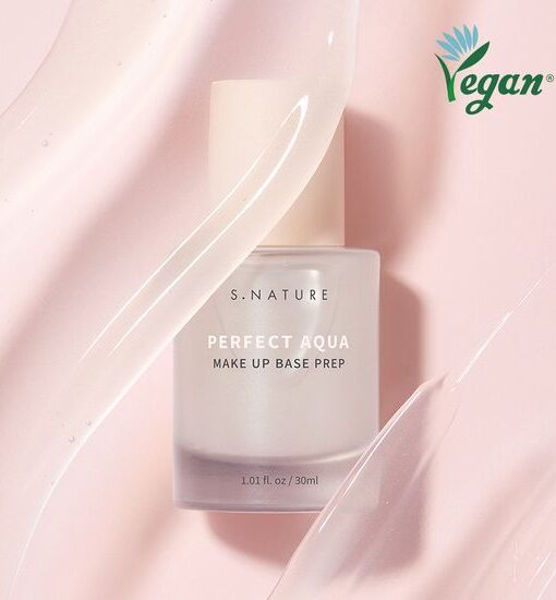 剝殼雞蛋水光底妝～Fix卡粉問題～韓國 S.NATURE Perfect Aqua Make Up Base Prep 水亮保濕貼服不脫妝前底霜乳 - 30ml