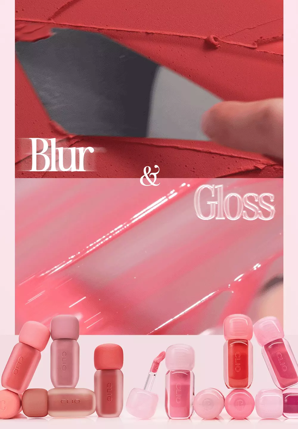 韓國 CLIO X 俞真 Volumate Gloss & Volumate Blur Tint 豐潤糖漿唇蜜(#201-205) & 立體柔焦霧面(#100-105) - 各5色選擇